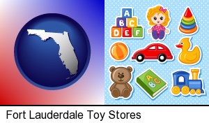 a variety of toys in Fort Lauderdale, FL
